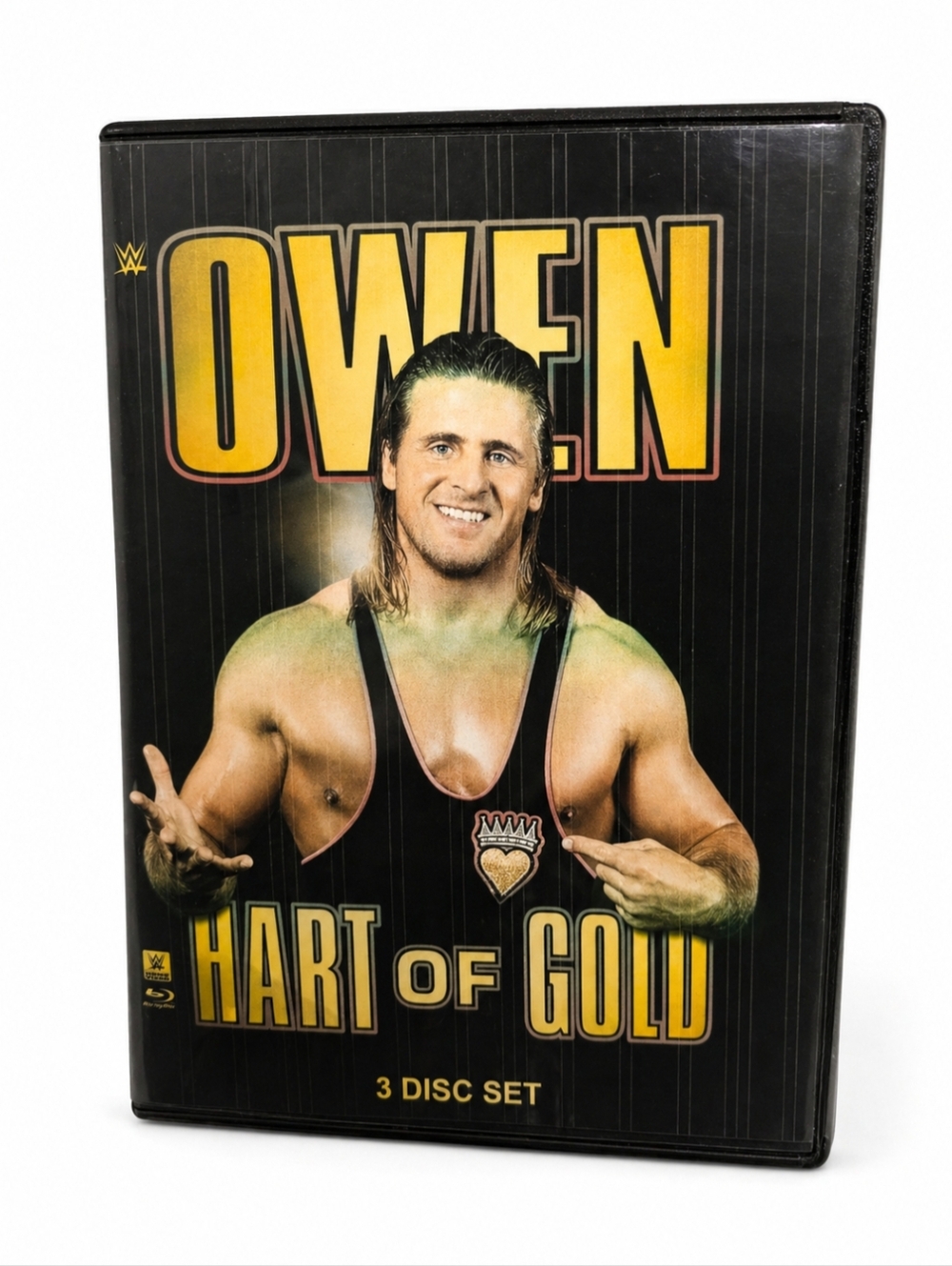 WWE Owen Hart | Hart Of Gold 3-Disc DVD Set 🩷🖤 WWE Legend